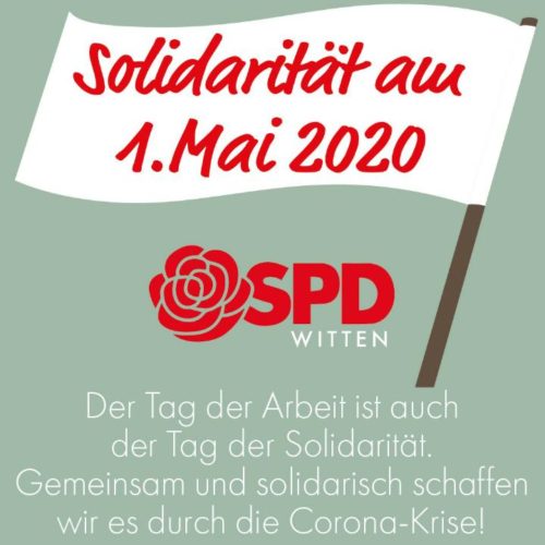 Die SPD Witten wünscht einen schönen 1. Mai! SPD Witten